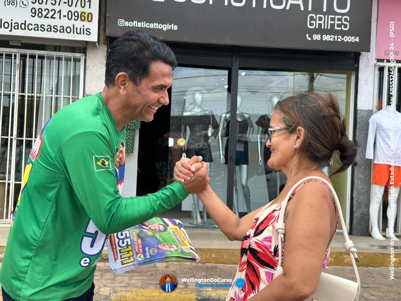 Wellington do Curso percorre bairros de São Luís e reforça compromisso de estar onde o povo está — Wellington do Curso