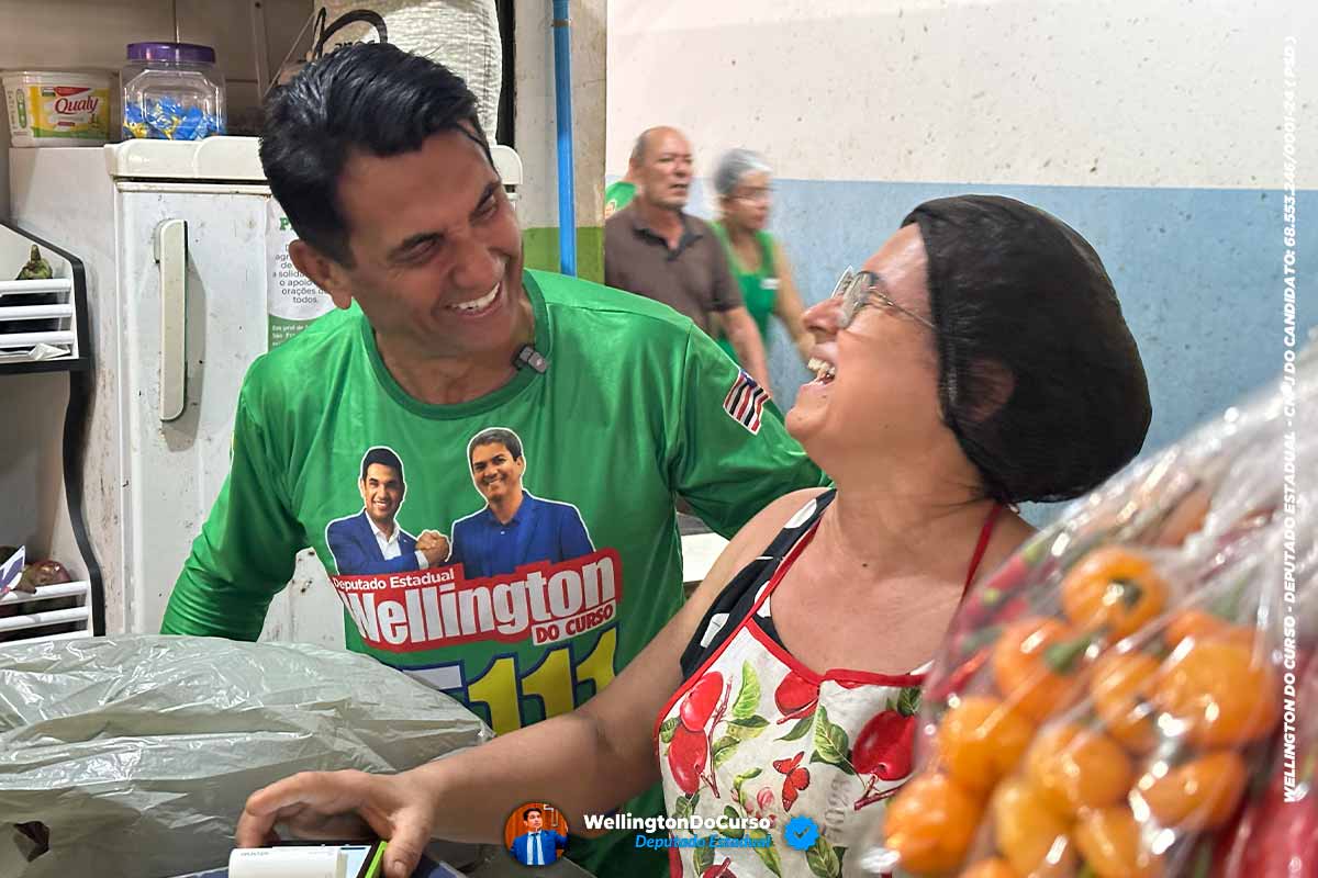 Wellington do Curso visita Feira do São Francisco e reforça diálogo com feirantes — Wellington do Curso