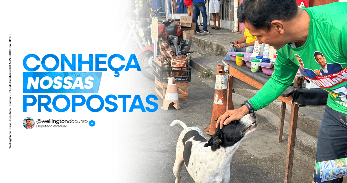Da defesa dos hospitais veterinários a novas propostas: Wellington do Curso amplia pauta pela causa animal no Maranhão - Wellington do Curso