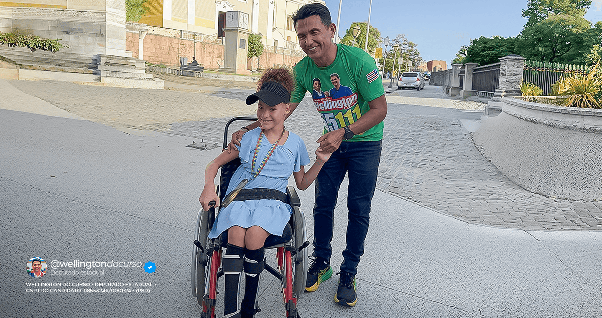 Dia Nacional de Luta da Pessoa com Deficiência: deputado Wellington do Curso reforça luta por direitos e inclusão no Maranhão